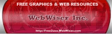 WebWiser provides free graphics and web resources for your site